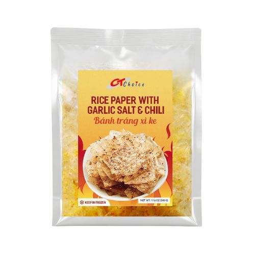CT032 - Banh trang xi ke / Rice paper with garlic salt & chili