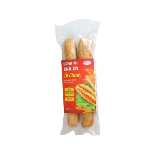 CT061/CTC23- Banh Mi Cha Ca Ut Chinh / Vietnamese Bread With Fried Fish Paste