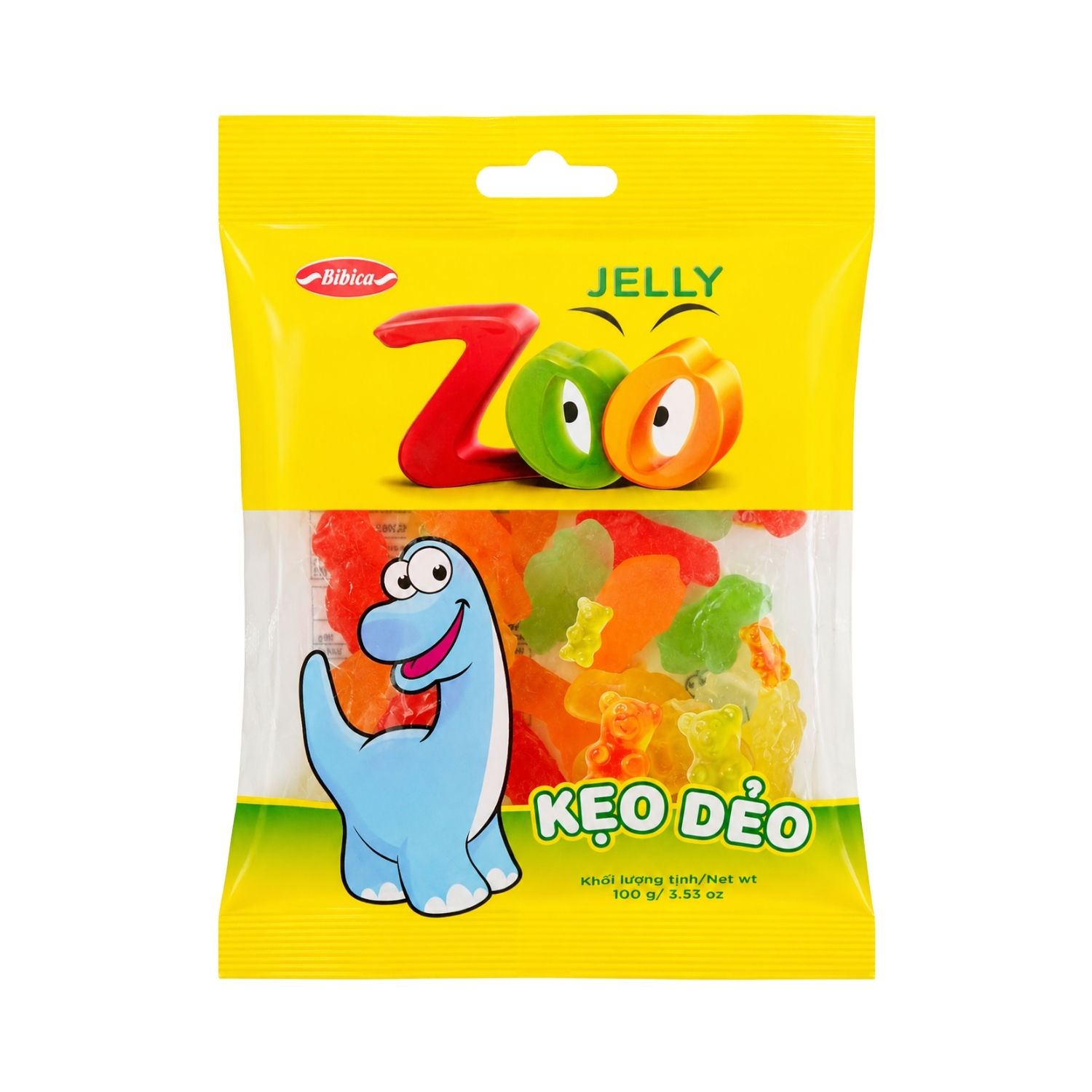 BICA07 - Keo deo ZOO/ ZOO Jelly Candy * 100g x 60 Units