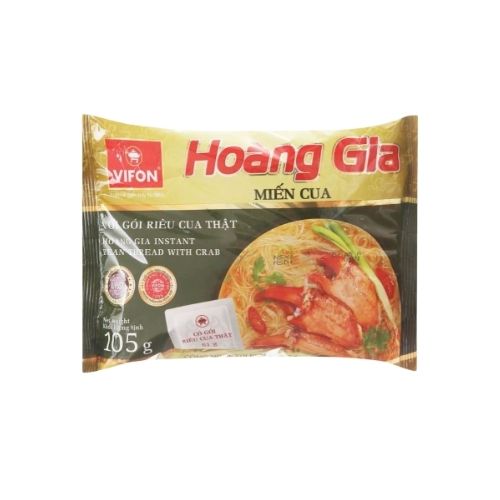 VF023 - (BUNDLE) Mien Cua Hoang Gia / Hoang Gia Instant Bean Thread with Crab