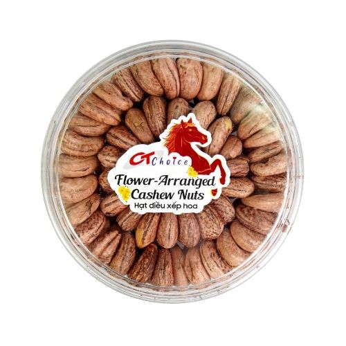 CT115 - Hat dieu xep hoa/ Flower Arranged Cashew Nuts