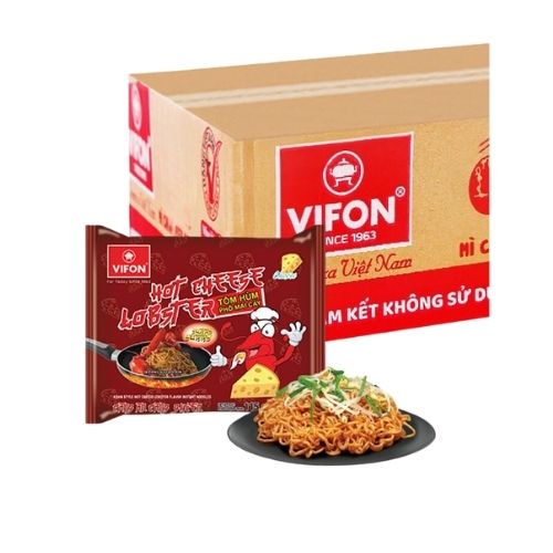 VF002 - (BUNDLE) Mi Tom Hum Pho Mai Cay / Spicy Lobster with Cheese Dried Mix Noodles