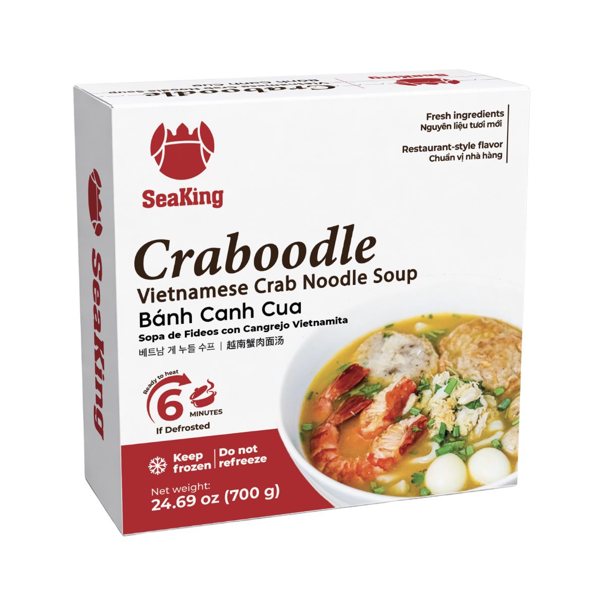VC0037 - Banh Canh Cua/ Crab Tapioca Noodle Soup * 700g x 24 Units