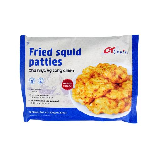 CT038 - Cha muc Ha Long chien/ Fried Squid Patties * 500g x 30 Units