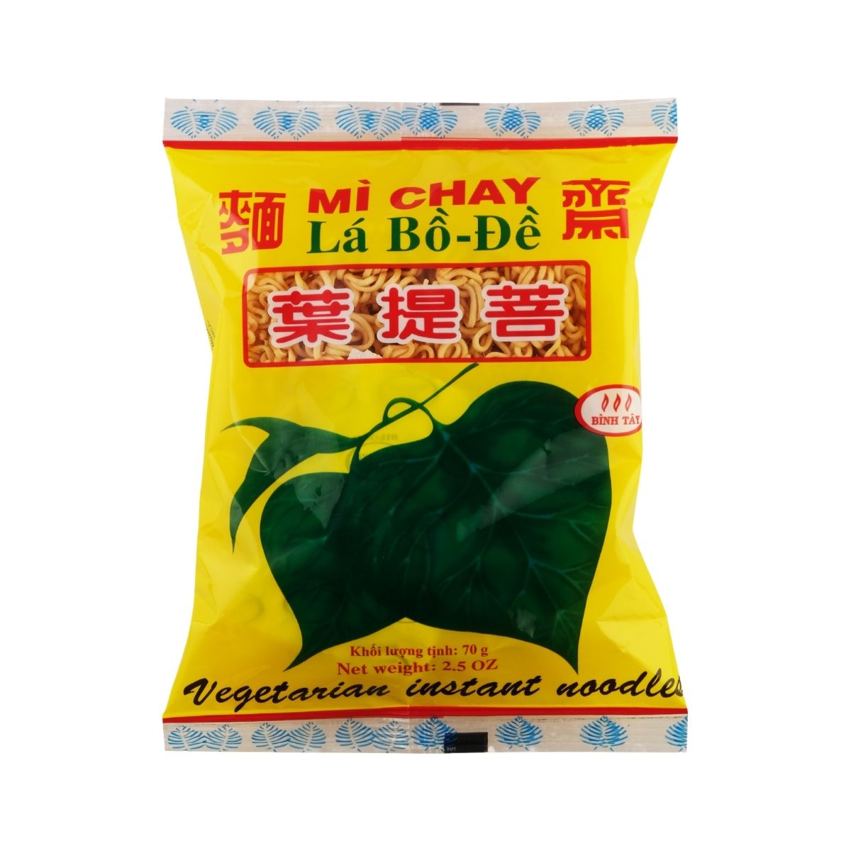 SIMPLY - Mi Chay La Bo De / La Bo De Vegetarian Instant Ramen Noodle