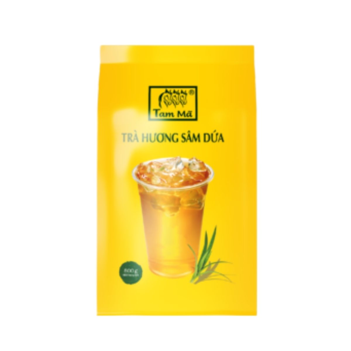 CZ07 - Tra Tam Ma Sam Dua Cozy/ Cozy Tea Pandan Flavor * 500g x 20 Units