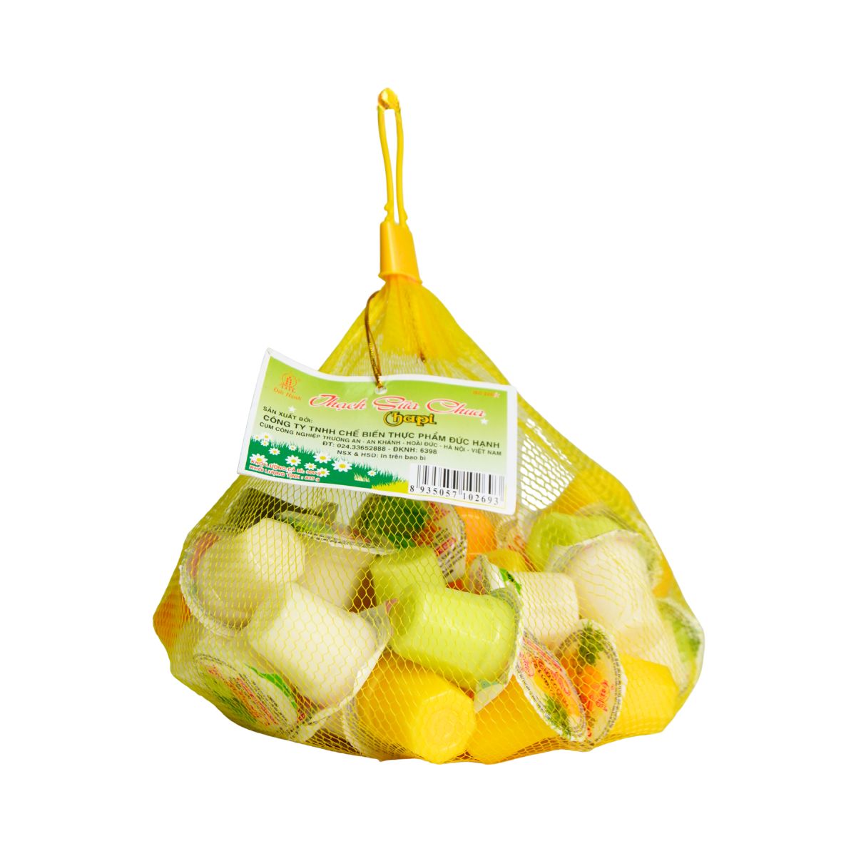 DH008 - Thach Sua Chua Duc Hanh Tui Luoi/ Chapi (Duc Hanh) Yogurt Jelly * 900g x 6 Units