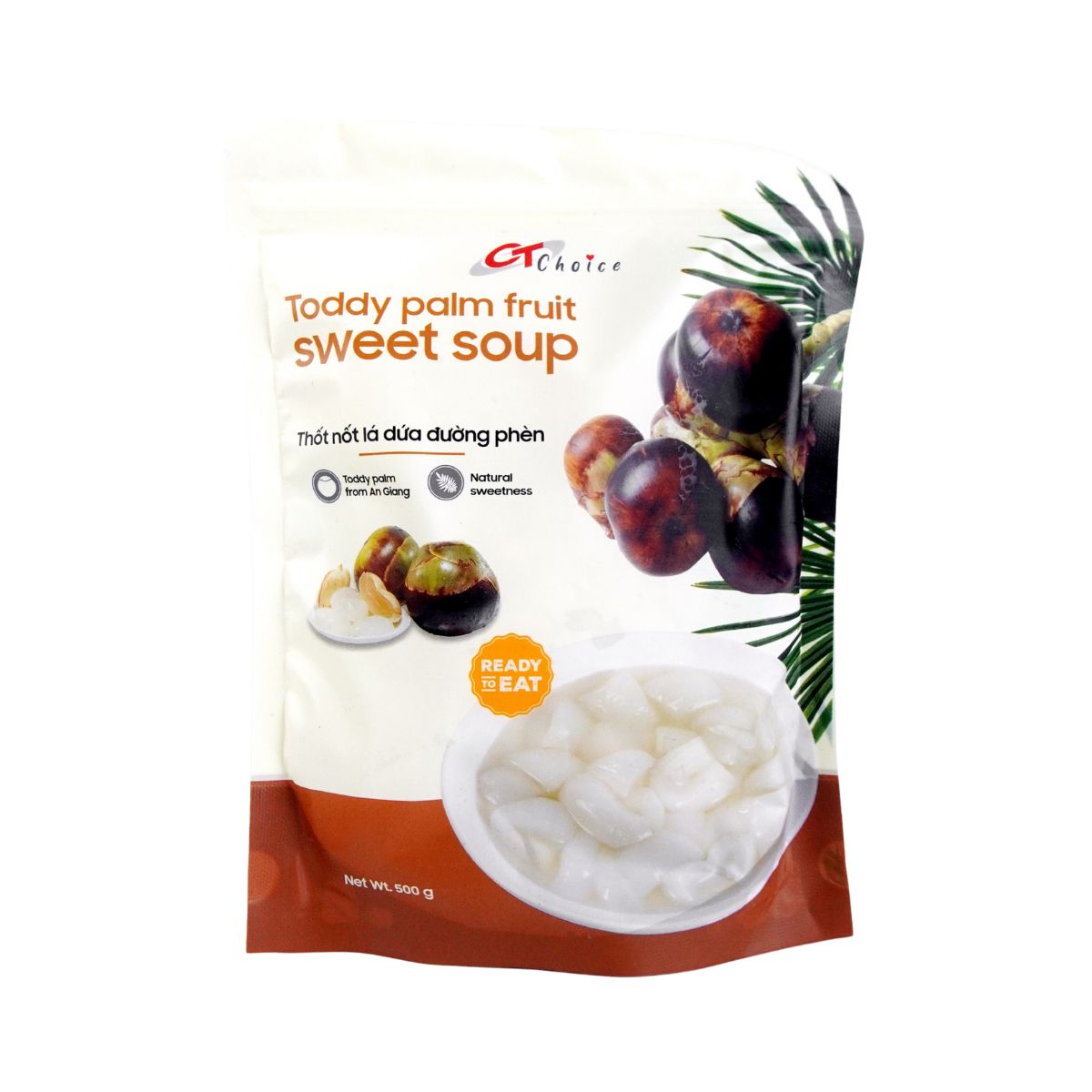 CT062 - Thot not nuoc duong la dua/ Toddy palm fruit sweet soup * 500g x 20 Units