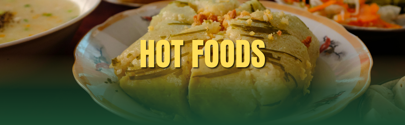 Hot foods banner